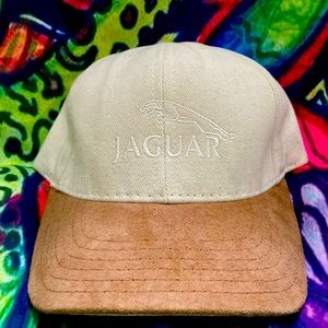 Vintage Jaguar Automotive strap back hat